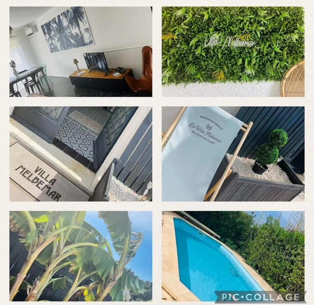 Villa Melbemar Six-Fours-les-Plages Exterior foto